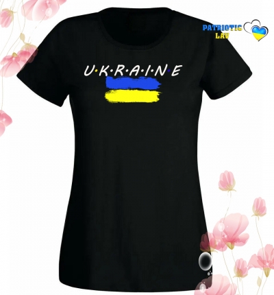 Футболка жіноча чорна