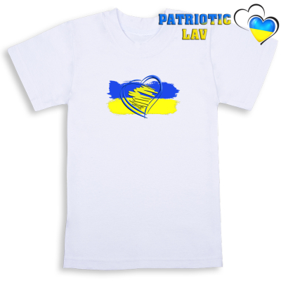 Футболки білі дитячі з гербами